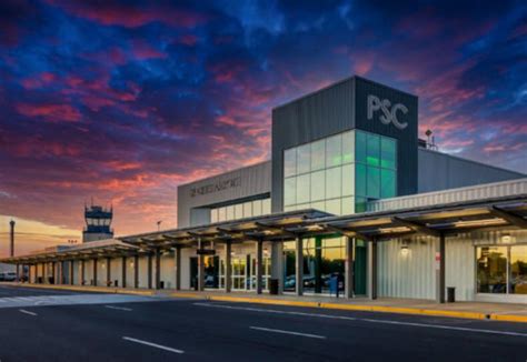 Psc airport - Browse More Hotels. * Distances are approximate, and may vary depending on the location of start and actual route traveled from the airport. Flight Departure information for Tri-Cities Airport (PSC) located in Pasco, Washington, United States. Includes airline, flight number, origin airport, destination airport, flight delays, flight …